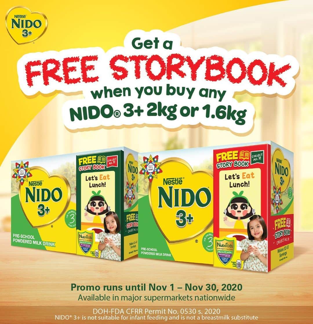 Iya Villaniaさんのインスタグラム写真 - (Iya VillaniaInstagram)「With such a #TodoExplorer boy, the teaching and explaining is never-ending! So having cool storybooks like this freebie that comes when u buy Nido 3+, really comes in handy!   There are 3 storybooks to collect when you buy Nido 3+ 2kg or 1.2kg until November 30 so don’t miss getting your hands on these! We have 2 more to go! 😆 Available in all supermarkets! Gotta #TodoProtectwithNido3Plus that #TodoExplorer of yours against this crazy weather! ☔️」11月14日 19時18分 - iyavillania