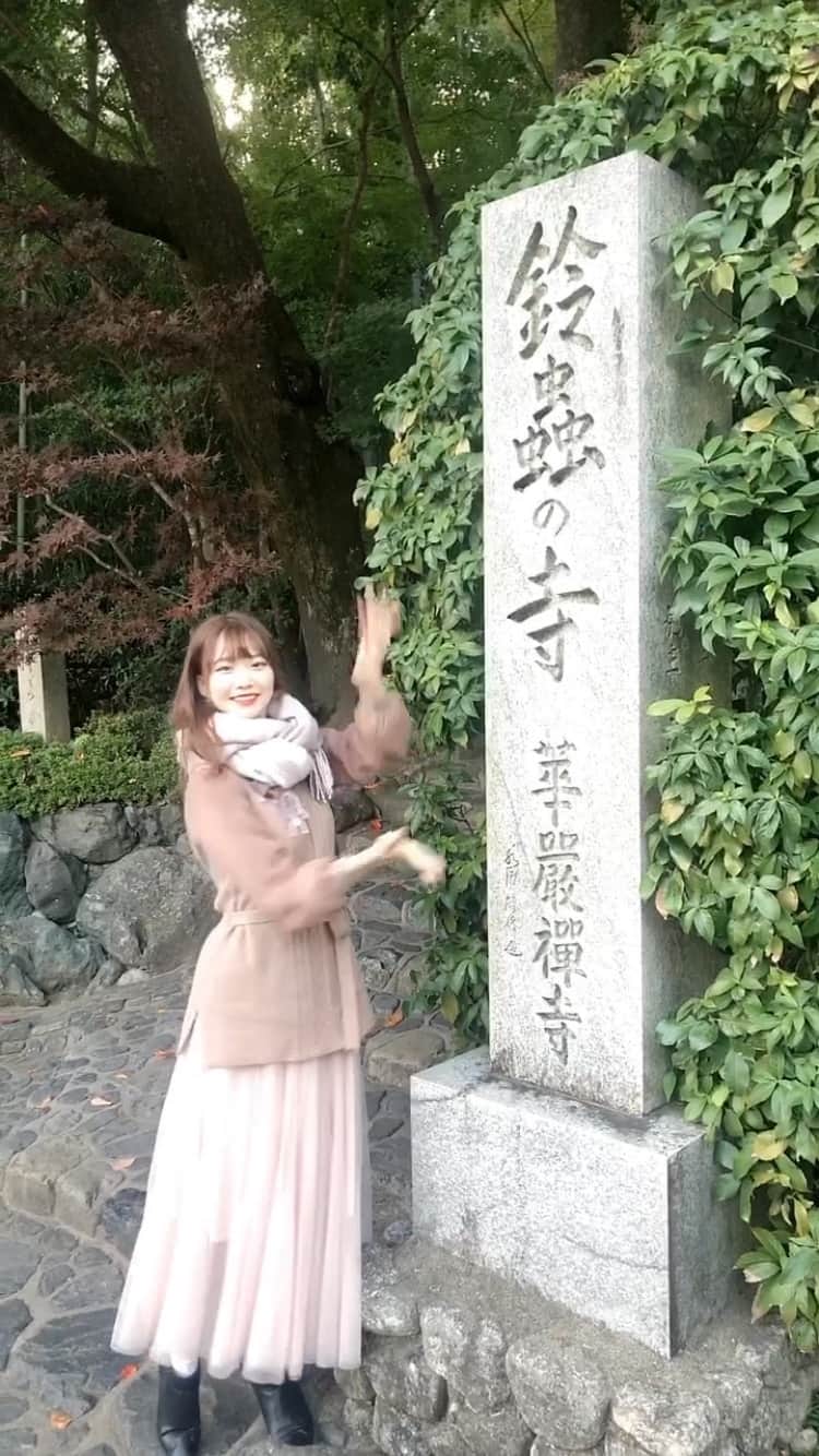 齋藤佳穂のインスタグラム：「京都の紅葉🍁」