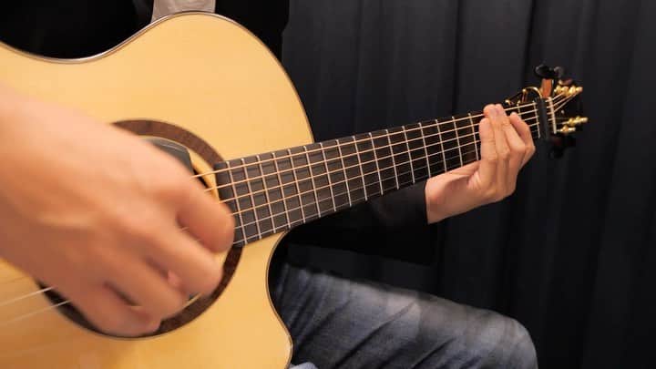 松井祐貴のインスタグラム：「fair wind -Original song-﻿ From 1st Album『FRIEND』﻿ TAB→https://www.mymusicsheet.com/YMusicOffice﻿ YouTube→https://www.youtube.com/c/YukiMatsuiOfficial﻿ ﻿ ♪﻿ ♪﻿ ♪﻿ ﻿ #yukimatsui #松井祐貴 #fingerstyle #fingerstyleguitar #fingerpicking #acoustic #acousticguitar #pickariff @pickariff #guitarsdaily @guitarsdaily #guitarstagram @guitarstagram #solosection #guitarsarebetter @guitarsarebetter #talentedmusicians #lickwars @lickwars #riffwars  @riffwars #riffwarsacoustic #pickupmusic #acousticartists #musicians #guitarplayer #instaguitar #Daddario #DaddarioStrings  #shubbcapos @shubbcapos #schenkguitars #schenk」