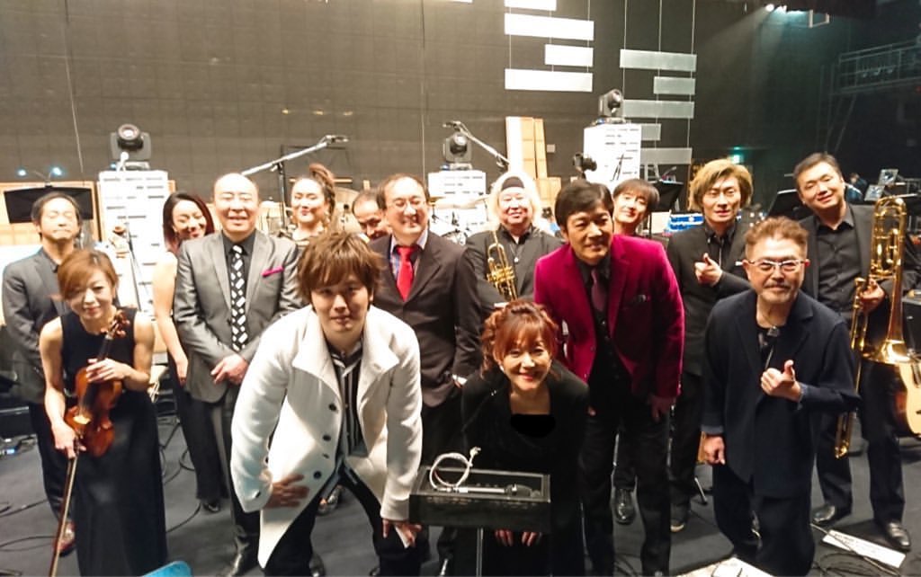 三浦祐太朗のインスタグラム：「「今宵☆jazzyに！７」素晴らしいミュージシャンの方々とご一緒できて光栄でした😊会場にお越し頂いた皆さんそして配信でご覧頂いた皆さんありがとうございました。 #今宵jazzyに #BS日テレ  #シビックホール  #野口五郎 #岩崎宏美 #三浦祐太朗」