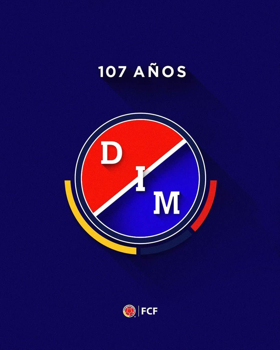 サッカー コロンビア代表チームのインスタグラム：「¡Felices 1⃣0⃣7⃣!  Uno de nuestros históricos está de aniversario y queremos enviarle un mensaje de felicitación 👏  ¡Que sean muchos más @dimoficialcom !」