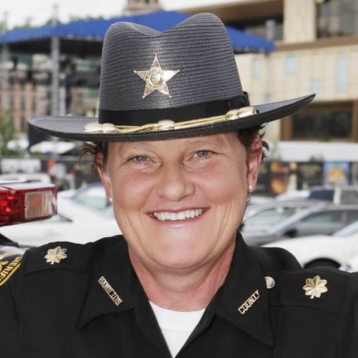 NBC Newsさんのインスタグラム写真 - (NBC NewsInstagram)「Charmaine McGuffey will be the first LGBTQ person and first woman to serve as sheriff of Hamilton County, Ohio.⁠ ⁠ McGuffey, 63, made headlines in the primary where she challenged the incumbent, Jim Neil, who fired her from the sheriff’s department three years ago. She maintains it was because she spoke out against excessive force — and because she is an openly gay woman.⁠ ⁠ Tap the link in our bio to read more.⁠ ⁠ 📷 Charmaine McGuffey」11月14日 22時02分 - nbcnews