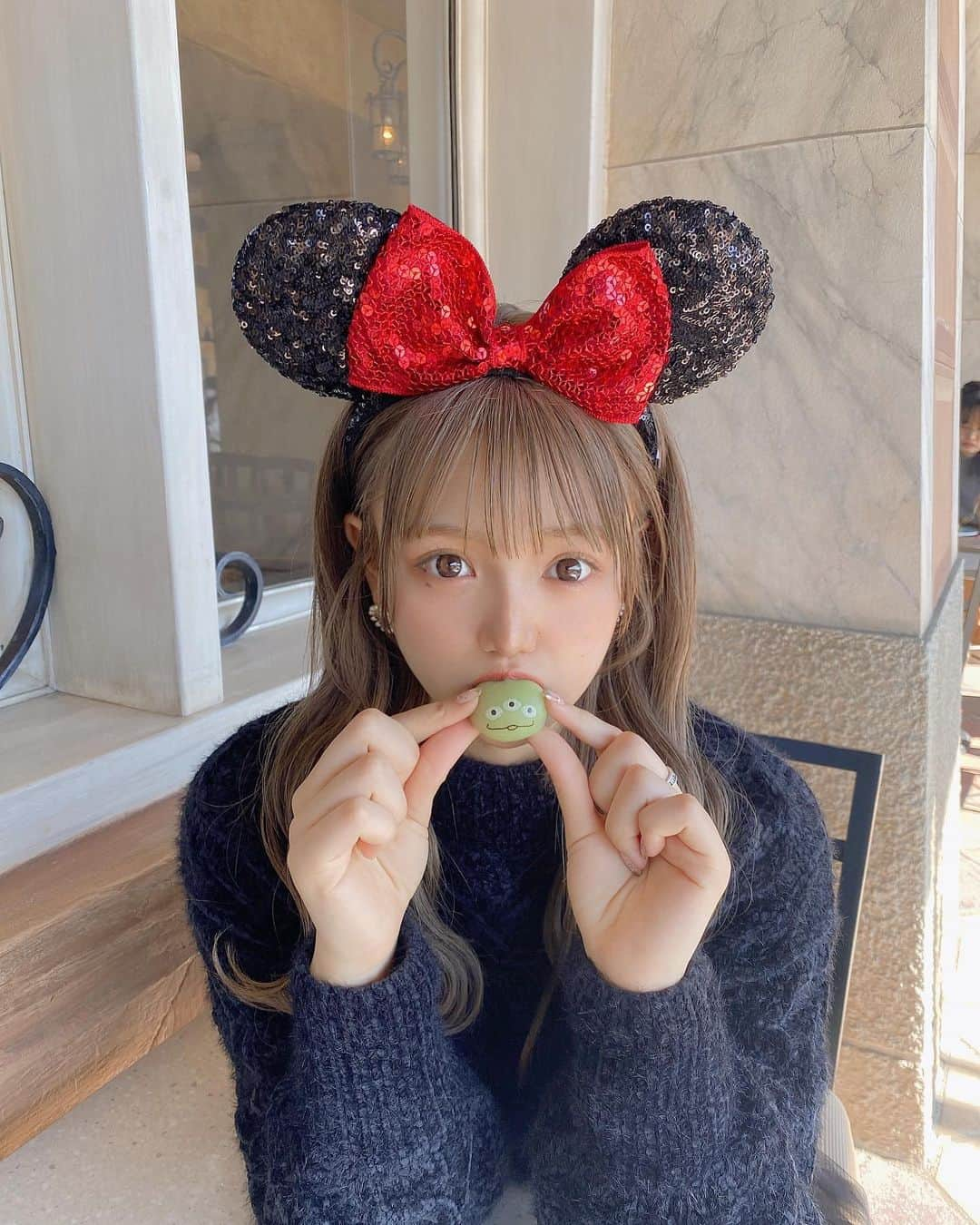 古澤里紗さんのインスタグラム写真 - (古澤里紗Instagram)「リトルグリーーーンまん . . . #disney  #ディズニー」11月14日 22時03分 - fuuuuu_ri