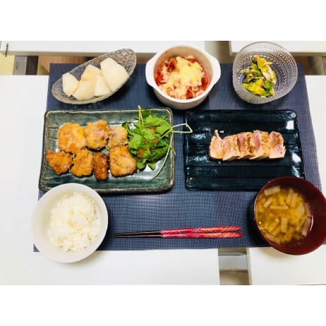 山田真以さんのインスタグラム写真 - (山田真以Instagram)「#おうちごはん　 #メモ #備忘録  離乳食作りも始まってキッチンでてんやわんやの日々😇 #クッキング#クッキングラム#家ごはん#真以食堂#真以ごはん」11月14日 22時12分 - maaai.yamada