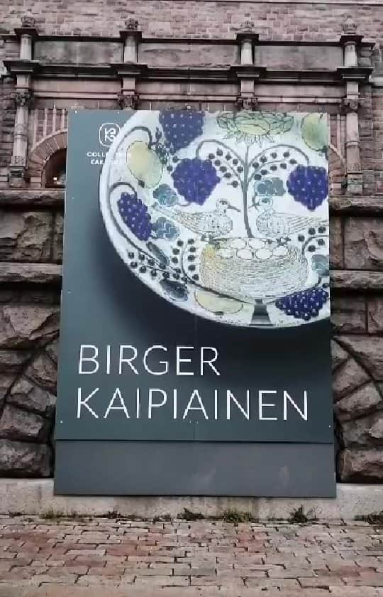 のインスタグラム：「Birger Kaipiainen展 #kaipiainen #カイピアイネン #turkuartmuseum  #turkutaidemuseo  #ARABIA #ceramic #セラミック」