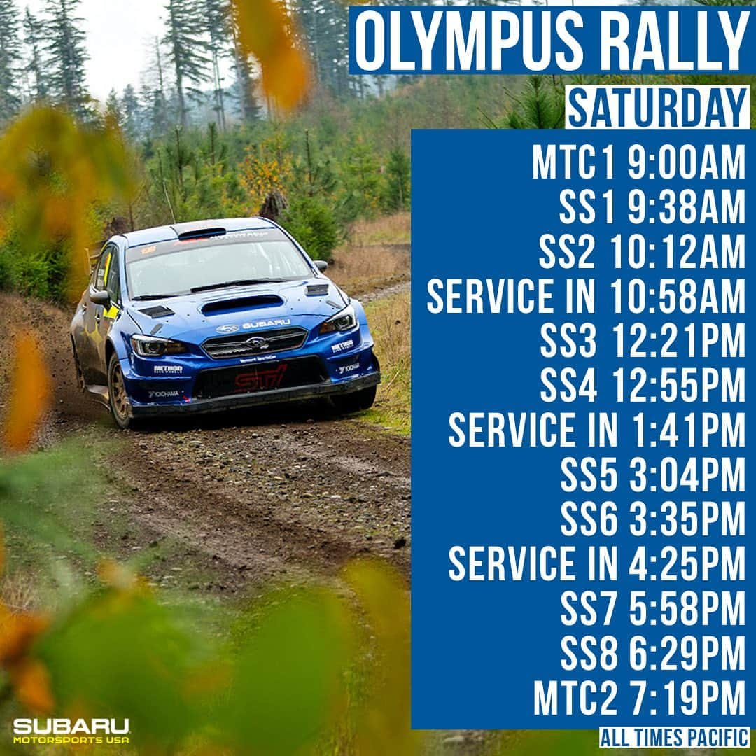 Subaru Rally Team USAさんのインスタグラム写真 - (Subaru Rally Team USAInstagram)「Itinerary  DAY1  🌲Welcome to the final round of the 2020 @ara_rally National Championship season, the DirtFish @olympusrally ! One of the most scenic and historic rounds on the calendar, Olympus Rally is held in Olympic National Forest in Washington state. It is known as a technical rally with roads ranging from flat to crowned, with long straights and numerous crests and dips, and corners that can be on- or off-camber or both. The rocky soil is hard on tires, and the Pacific Northwest's wet weather can make for very tricky conditions.  With the 2020 ARA National Driver’s Championship already decided, the mission for #Subaru this weekend is simple: go flat-out for a third straight rally win and double podium! @TravisPastrana and @BrandonSemenuk are no strangers to this rally with Pastrana a two-time winner and Semenuk having competed here in 2016 and 2018.  As always, stay tuned for up-to-date rally coverage in our stories this weekend. We’ll see you at the finish!  #olympus2020 #ara_rally #subarurally #subaru #rally #rallye #rallycar @ara_rally  @dirtfishrally @subaru_usa」11月14日 22時54分 - subarumotorsportsusa