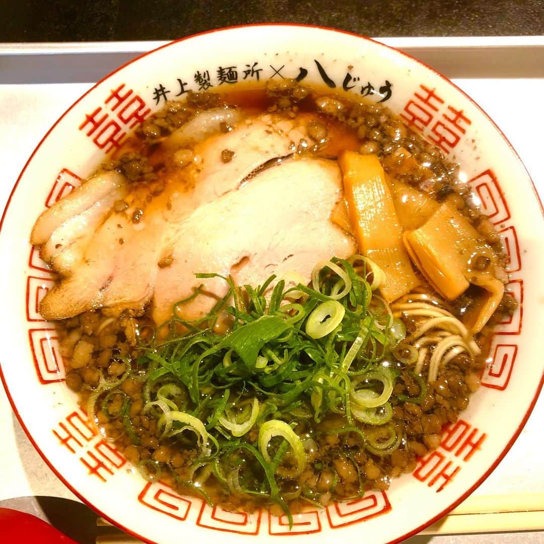 河内孝博のインスタグラム：「【麺麺活動】渋谷で頂いた“尾道ラーメン”〜♪」
