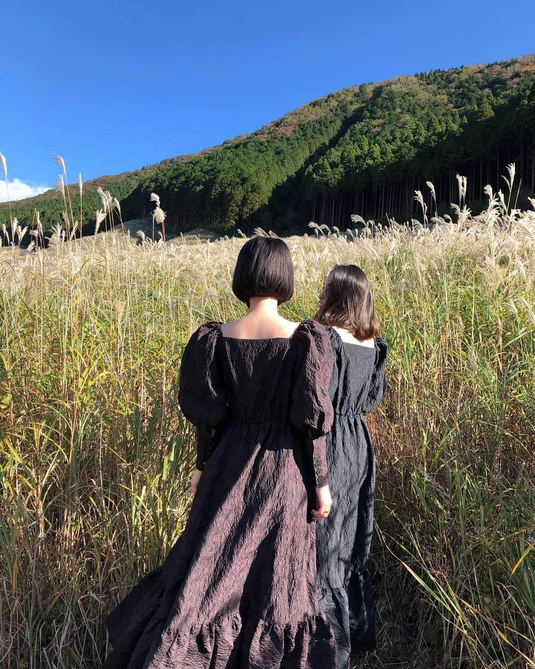 川島レイチェルさんのインスタグラム写真 - (川島レイチェルInstagram)「@sheer_com 🖤   AIRY DRESS  たまにはこのくらい思い切り甘いのも 良いかなと作った愛おしいドレス💋  ふんわりとしたパフとフレアスカートからは 想像できないくらい繊細で軽い生地、 本当に可愛いのに心地良いんです。ぜひ🤍  11/13 FRI 21:00 LAUNCHD 🌾」11月14日 23時09分 - _rachel1001