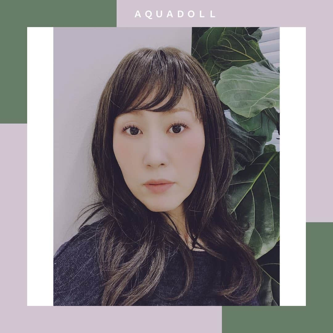 AQUADOLL アクアドールウィッグのインスタグラム