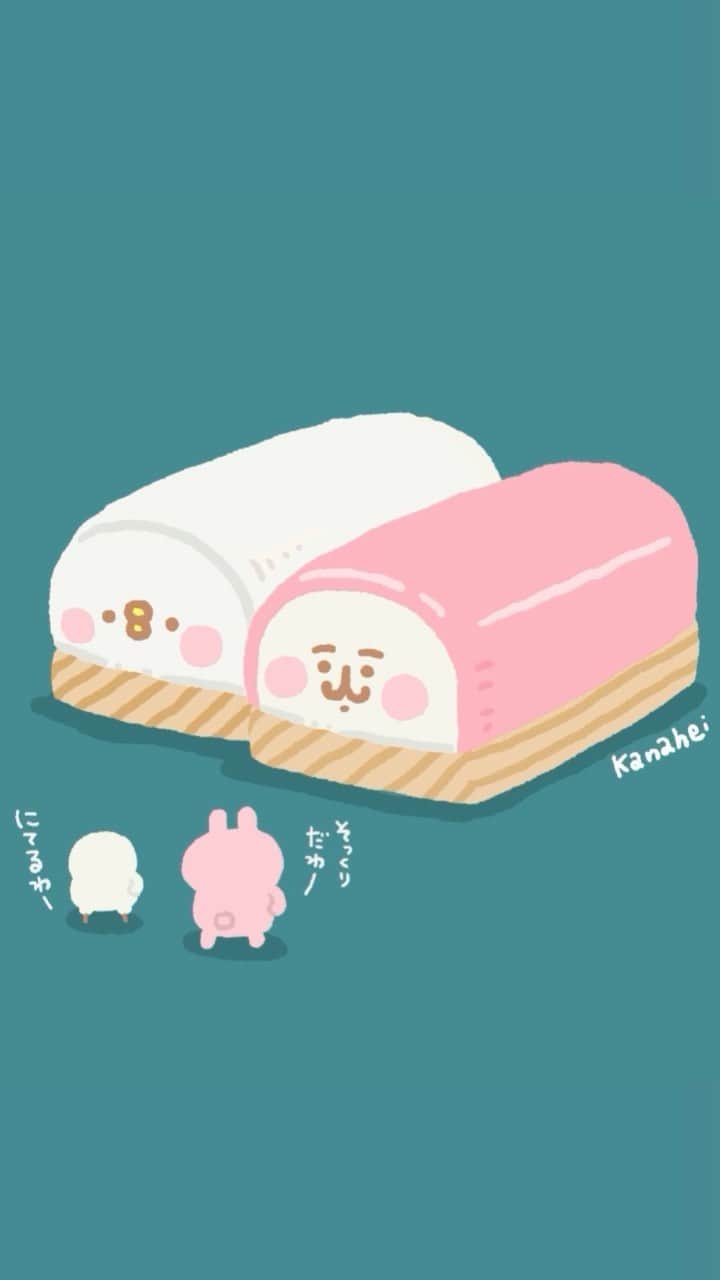 カナヘイのインスタグラム：「似てるかまぼこ #タイムラプス #メイキング」