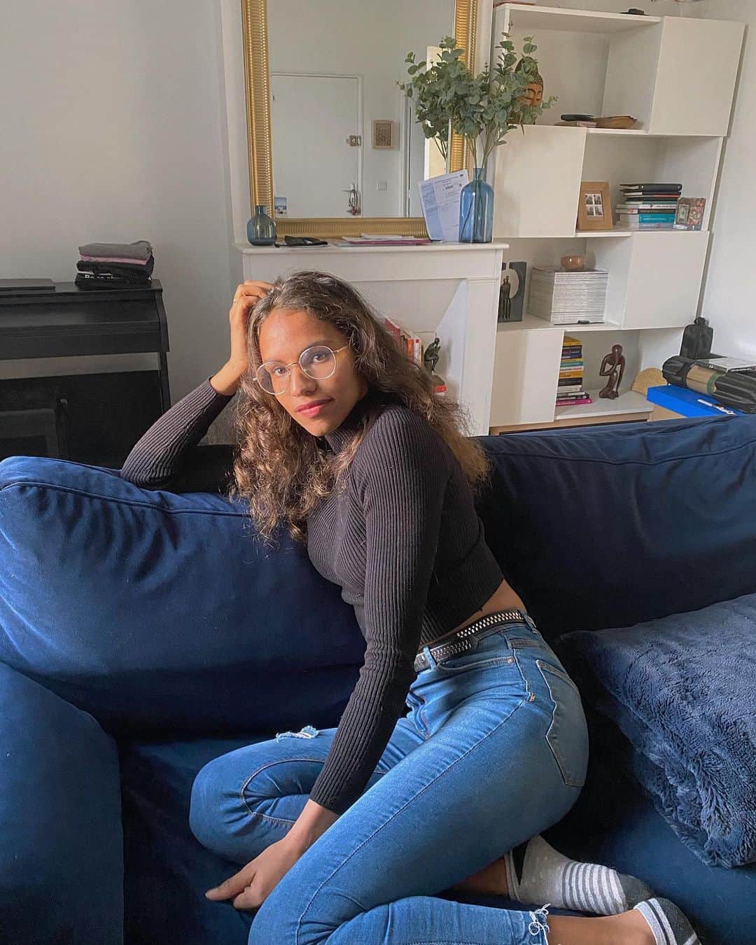 ファニー・ペルティエのインスタグラム：「Cocooning ☁️」