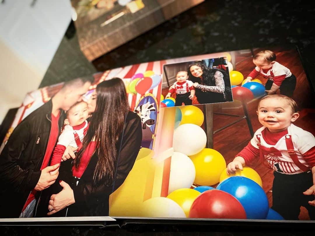 ディーナ・ニコール・コルテーゼさんのインスタグラム写真 - (ディーナ・ニコール・コルテーゼInstagram)「Today @magicmomentsnj surprised us with these amazing gifts @magicmomentsnj did photography for CJs Baptism and first birthday..not only did they not miss one detail while photographing the event but they went above and beyond surprising us with this beautiful canvas to hang in our home .. and these two gorgeous leather glass covered photo albums to cherish forever .. you truly brought tears to my eyes today when you delivered these .. thank you so much ❤️ if anyone is looking for an amazing company to work with for your event .. check them out ..they go above and beyond 🥰 brb while I go sob over these beautiful memories」11月15日 3時49分 - deenanicole