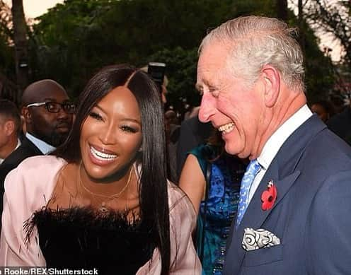 ナオミ・キャンベルさんのインスタグラム写真 - (ナオミ・キャンベルInstagram)「Happy Birthday His Royal Highness The prince of Wales 🎂💙🇬🇧」11月15日 10時51分 - naomi