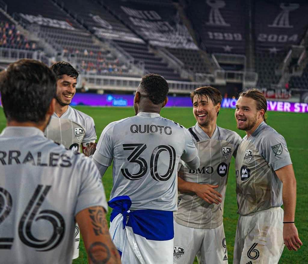 ボージャン・クルキッチのインスタグラム：「Our faces say it all. It's the satisfaction of having experienced, overcome and achieved many things during this unusual season. So proud of this team @impactmontreal // Nuestras caras lo dicen todo. Es la satisfacción de haber vivido, superado y conseguido muchas cosas a lo largo de esta particular temporada.  Muy orgulloso de este equipo @impactmontreal」