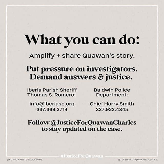 デミ・ロヴァートさんのインスタグラム写真 - (デミ・ロヴァートInstagram)「Demand justice for Quawan Charles.   Repost from @soyouwanttotalkabout: Quawan Charles. Say his name. And do not stop until his family receives answers & justice. @justiceforquawancharles」11月15日 8時05分 - ddlovato