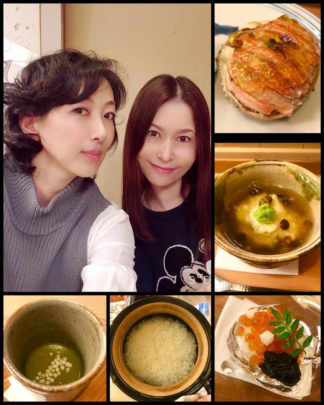 小鳥寿未代さんのインスタグラム写真 - (小鳥寿未代Instagram)「美しいお姐様と美しい料理を楽しむ♡ 毎度感動する料理(　´艸｀) ありがとう♡  #京都グルメ #京都 #ミシュラン  #食べログtop5000 #祇園 #感動  #癒し #癒しの時間 #日帰り旅行  #美食 #美人さんと繋がりたい  #食べるの好きな人と繋がりたい  #夜の散歩 #ライトアップ紅葉  #ライトアップ #かに #秋コーデ  #秋 #紅葉 #大好きな人 #love  #小鳥寿未代」11月15日 8時57分 - piyopiyo777