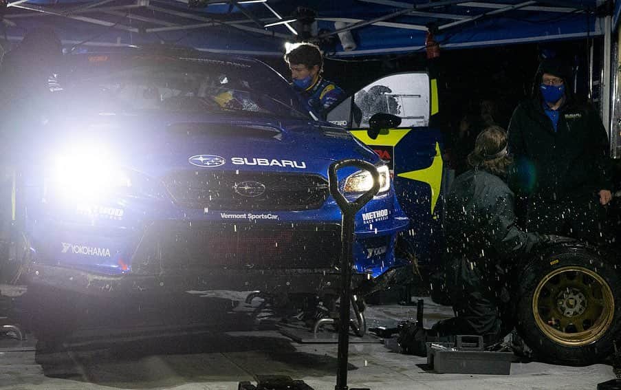 Subaru Rally Team USAさんのインスタグラム写真 - (Subaru Rally Team USAInstagram)「🌧 After a challenging day of 8 stages covering 61 stage miles rallying into the night in the rain and mud, Subaru Motorsports USA teammates @BrandonSemenuk and @TravisPastrana are in solid podium positions. More stages tomorrow and anything can happen!  Overall Standings After SS8: #2 McKenna/Jordan #180 Semenuk/Hall +0:46.0 #199 Pastrana/Gelsomino +1:31.4  #olympus2020 #subaru #subarurally #gonerallyin #ara_rally @rhianongelsomino @john55sp   📸 @dirtycarwindow」11月15日 18時38分 - subarumotorsportsusa