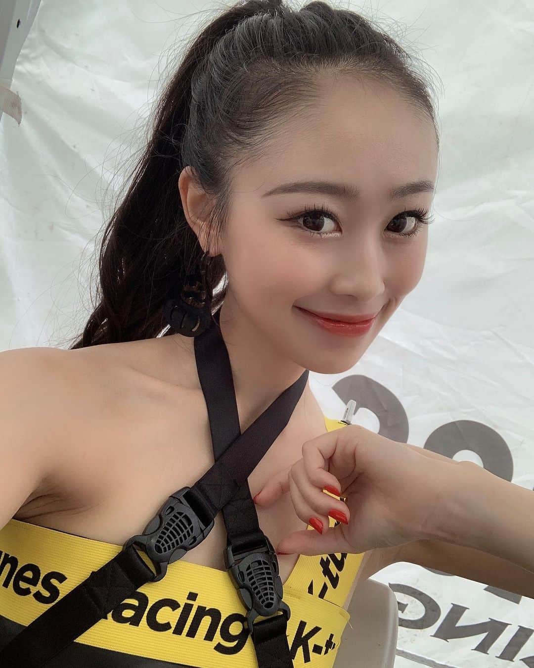 長沼南帆のインスタグラム：「今日のコスチューム大賞はWin Gに投票して頂けましたか🤣﻿ まだの方はギャルパラサイトから日本レースクイーン大賞のコスチューム部門、Win Gに投票お願いします🥰﻿ ﻿ ﻿ ﻿ ﻿ ﻿ ﻿ ﻿ ﻿ ﻿ ﻿ #黒髪　#黒髪ロング　#rq #レースクイーン　#memory #黒髪ロングストレート　#秋　#秋服　#脚長コーデ　#supergt #スーパーgt #撮影会 #rq撮影会　#wing #wing撮影会　#Ktunesracing ﻿ #ギャルパラ　#コスチューム部門　#コス　#コスチューム大賞 #gt300」