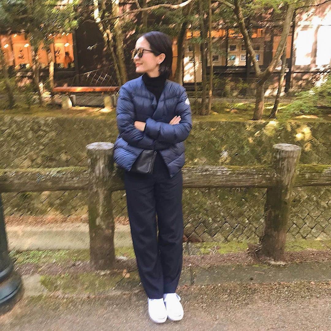 i_am_romikoのインスタグラム：「今年は寒くなるからいっぱい着よう❤︎ #pyrenex#ピレネックスダウン#ootd」