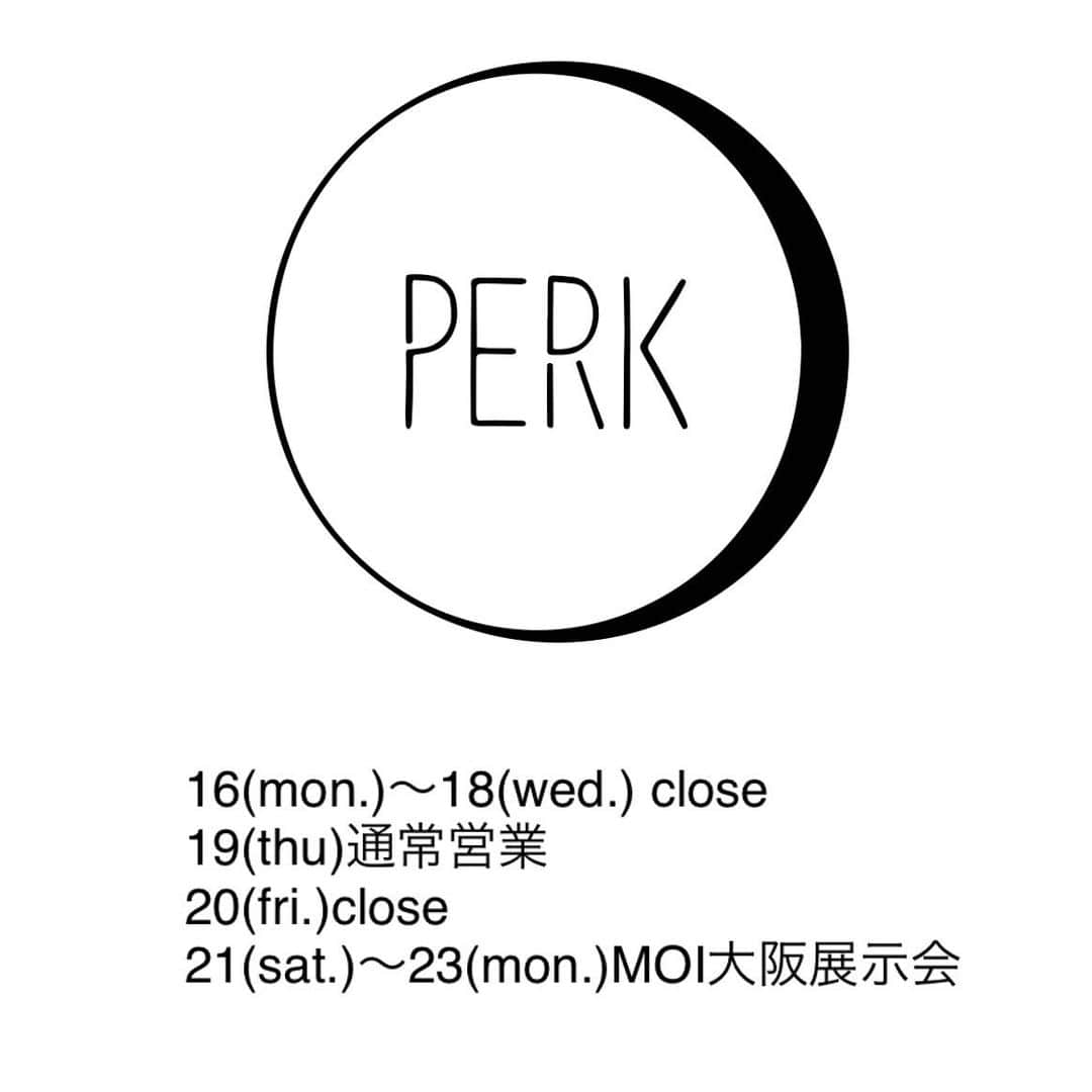PERKのインスタグラム