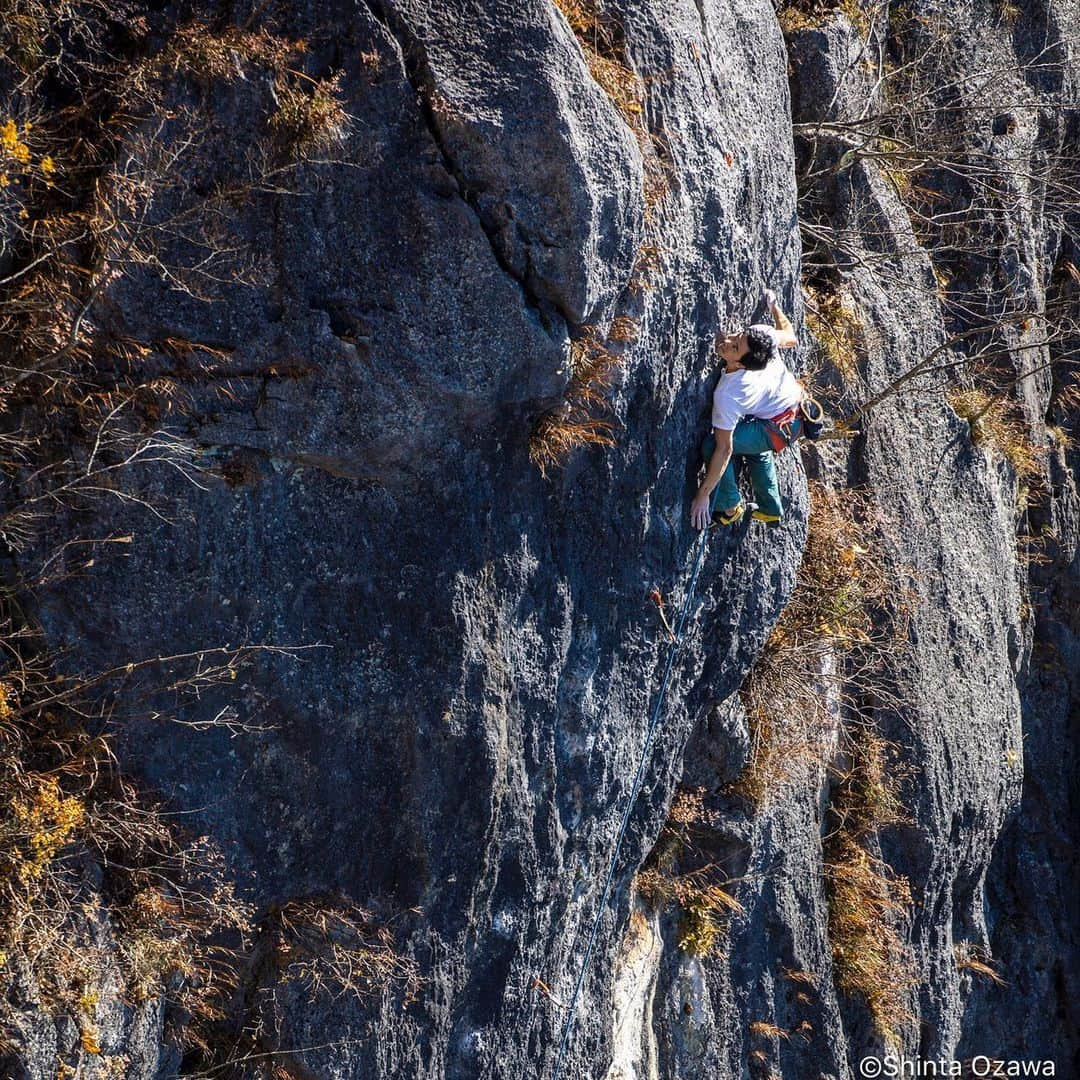 渡部桂太さんのインスタグラム写真 - (渡部桂太Instagram)「Mt.Futago is super location !!  初ての二子山、数年ぶりの外岩リード、更に地元の椿岩以来の石灰岩！ どのルートも新鮮なのに何処か懐かしいクライミングをすることが出来ました😁  Special thank's and good photo @shintaozawa   #住友電装  @lasportivajp @tokyopowder   #climbing #leadclimbing #climbing_pictures_of_instagram  #クライミング #リードクライミング  #二子山」11月15日 19時28分 - keita_watabe