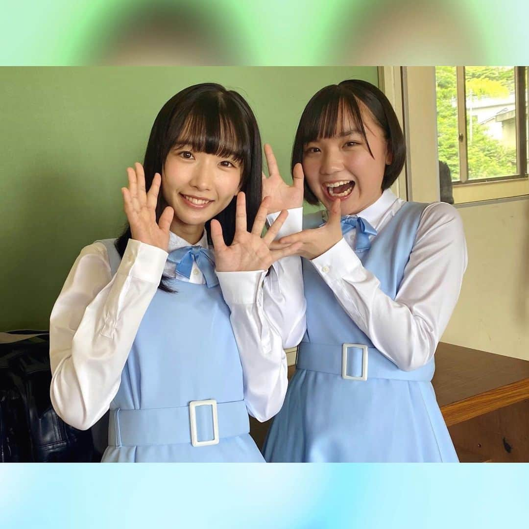 STU48さんのインスタグラム写真 - (STU48Instagram)「🤗🤗🤗  さらちゃんとさーやんの弾ける笑顔🍿🌟  #STU48 #STU2期研究生 #2期生 #研究生 #清水紗良 #ShimizuSara #高雄さやか #TakaoSayaka #アイドル #オフショット #カワイイ #可愛い #japanesegirl #kawaii #idol #瀬戸内アイドル #瀬戸内 #setouchi #広島 #hiroshima #MV撮影 #思い出せる恋をしよう #オモコイ #制服 #水色 #仲良し #笑顔」11月15日 11時26分 - stu48.official