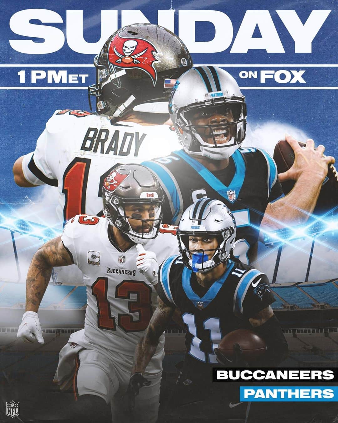 NFLさんのインスタグラム写真 - (NFLInstagram)「An NFC South matchup!⁣ ⁣ 📺: #TBvsCAR -- Sunday 1pm ET on FOX⁣ 📱: NFL app // Yahoo Sports app」11月15日 12時27分 - nfl