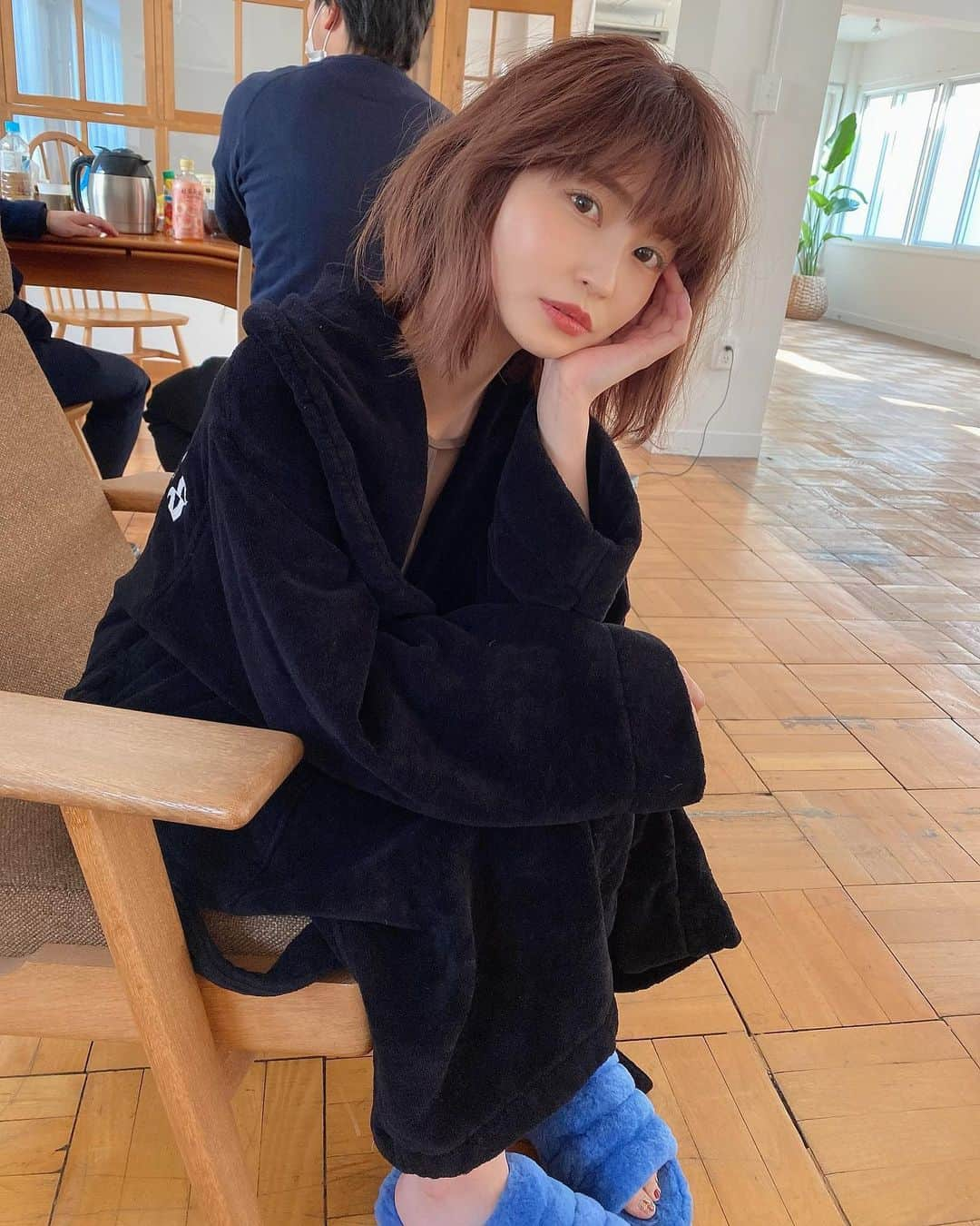 岸明日香さんのインスタグラム写真 - (岸明日香Instagram)「今日はとあるタイアップの撮影でしたよん🥰  楽しかったあ🐰」11月15日 20時10分 - aspoo02