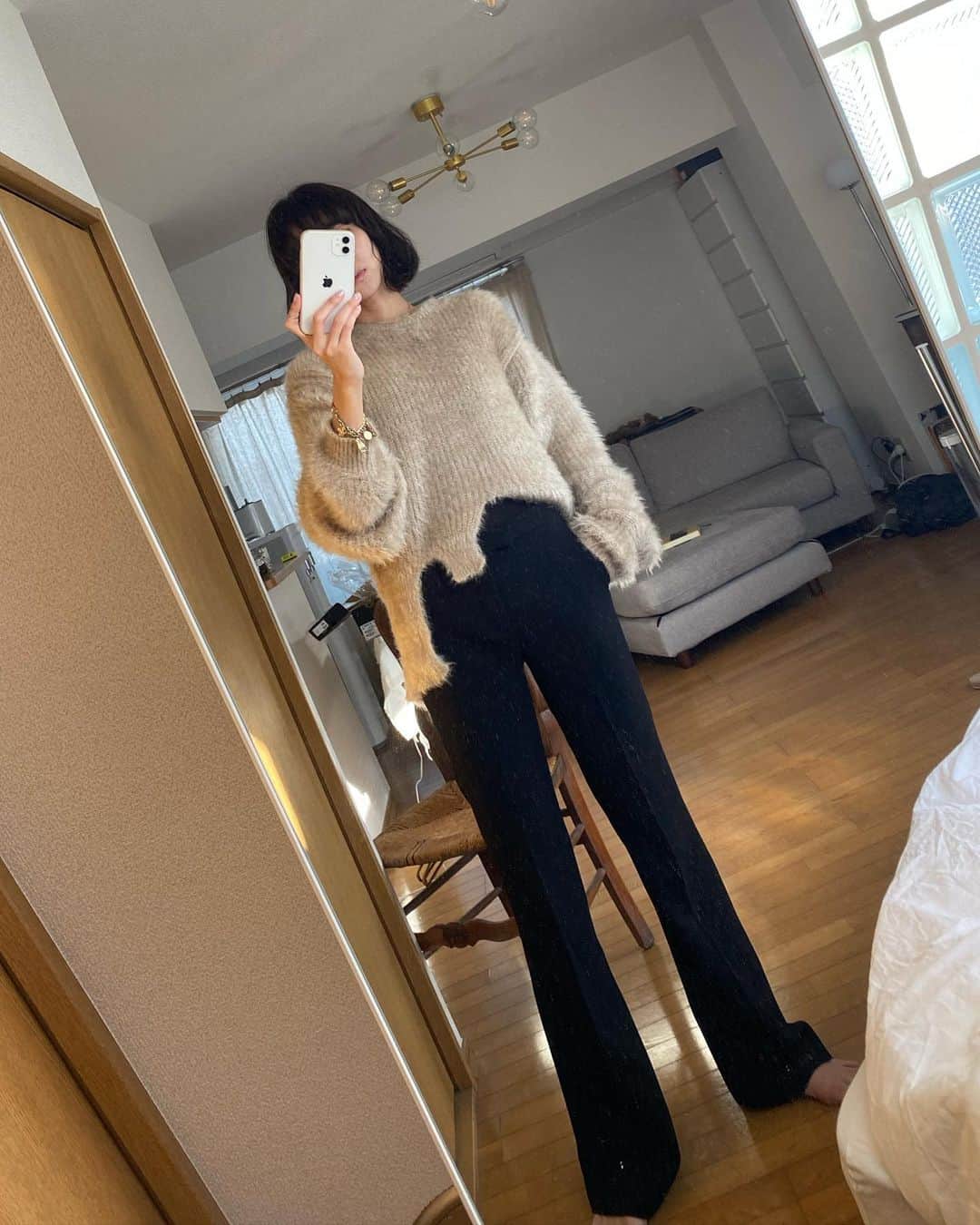 生野優子のインスタグラム：「めっちゃ着てる超お気に入りだよ7️⃣ちん」
