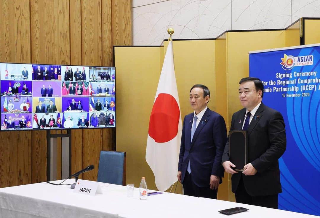 首相官邸のインスタグラム