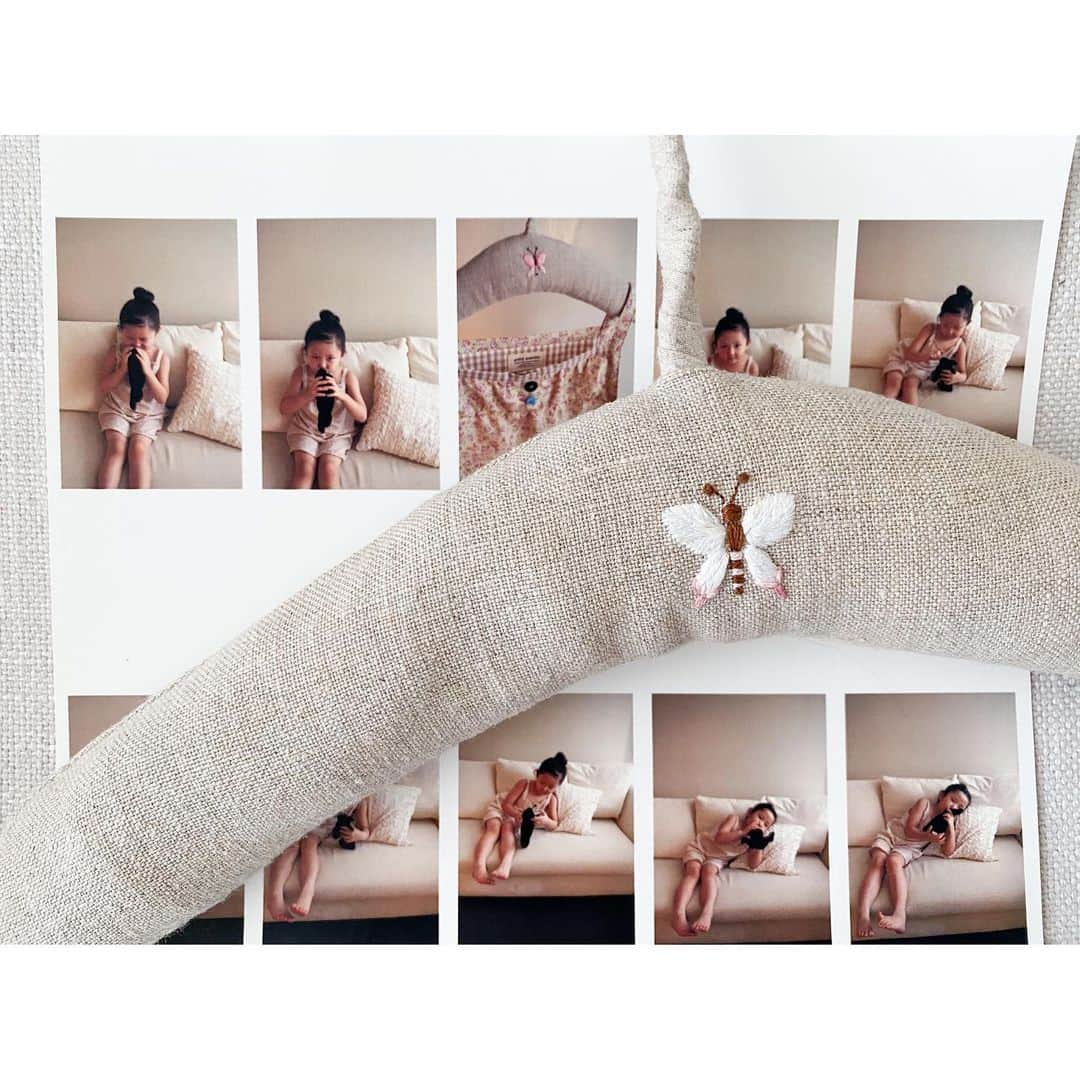 石井美保さんのインスタグラム写真 - (石井美保Instagram)「手作りした刺繍入りハンガーも取ってあります。」11月15日 15時58分 - miho_ishii