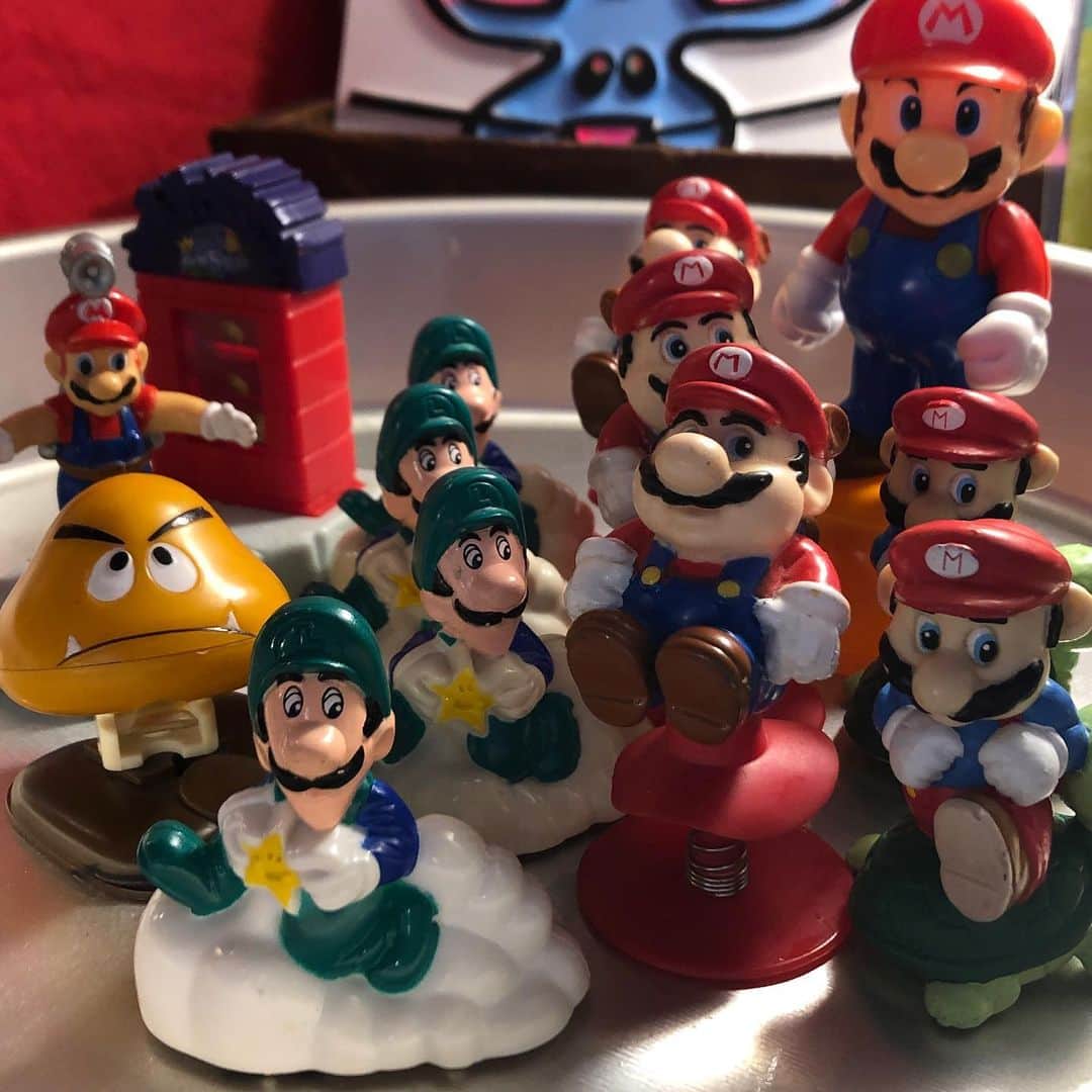 kiarrysさんのインスタグラム写真 - (kiarrysInstagram)「Vintage Nintendo Super Mario Toys 800yen~ web shop in store now.」11月15日 17時53分 - kiarrys