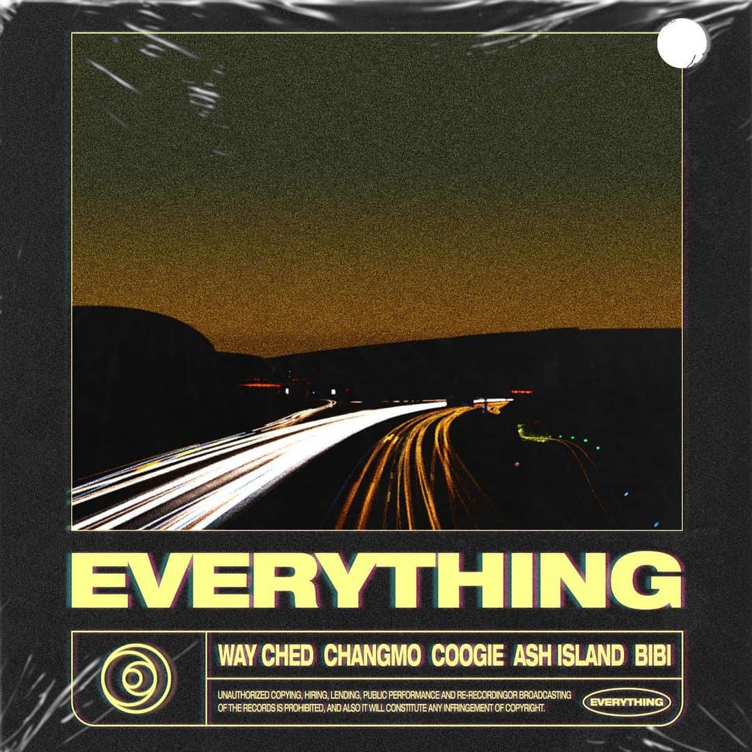thequiettのインスタグラム：「Way Ched “EVERYTHING (feat. CHANGMO, Coogie, ASH ISLAND, BIBI)” 나왔습니다! @way_ched @changmo_ @coogie0123 @ash.island @nakedbibi」