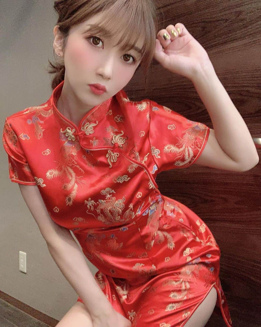 大槻ひびきさんのインスタグラム写真 - (大槻ひびきInstagram)「你好💖 #japan #china  #chinadress  #チャイナ服 #大阪 #osaka #fanmeeting  #thankyou」11月15日 18時13分 - yanhibi0221