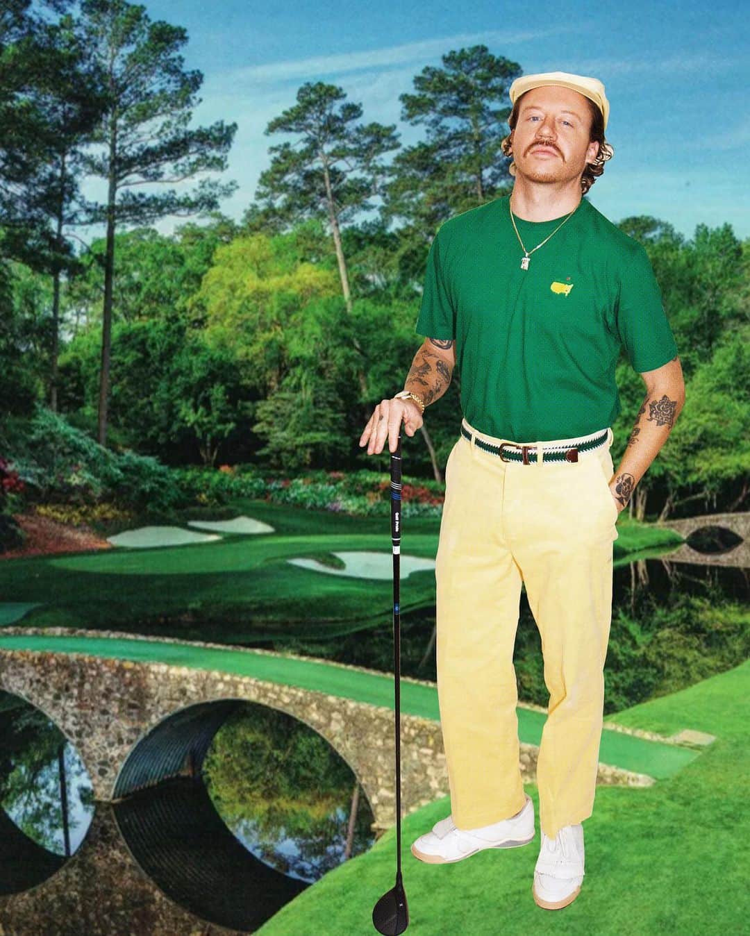マックルモアーのインスタグラム：「I didn’t win... but feel blessed to compete in The Masters.  I’m happy with -8 but definitely left some putts out there.  Would have been nice to get more TV coverage.  Faldo was hating I guess and none of the homies were handing out gimmies.  Still, a tradition like no other #themasters #bogeyboys」