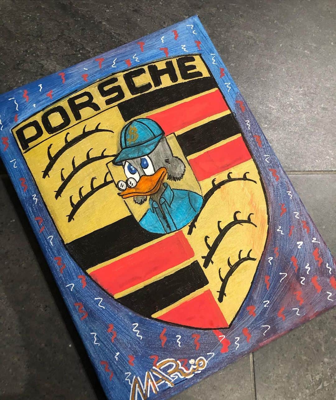 マリオムスカリエッロのインスタグラム：「#myporscheclub」