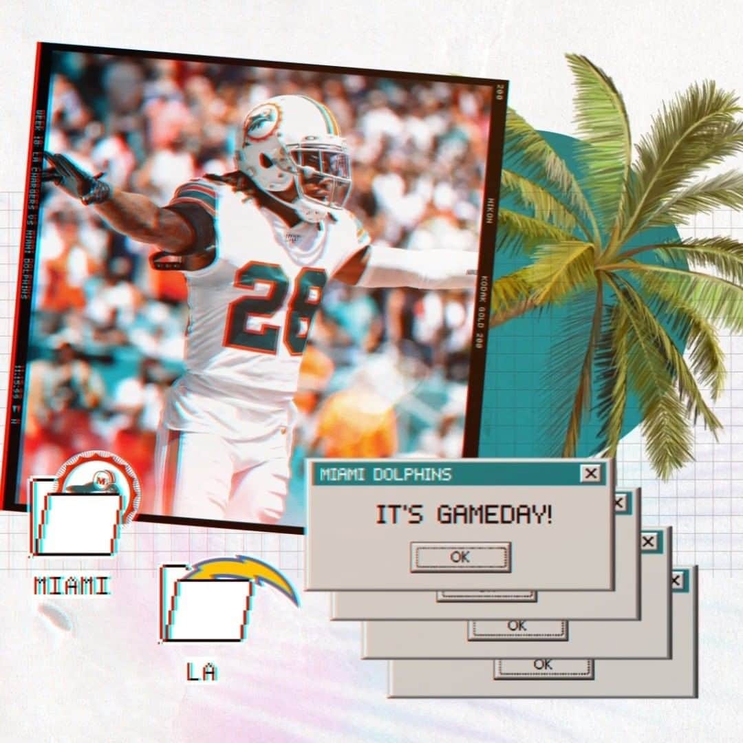 マイアミ・ドルフィンズさんのインスタグラム動画 (マイアミ・ドルフィンズInstagram)「IT'S GAMEDAY!!!」11月15日