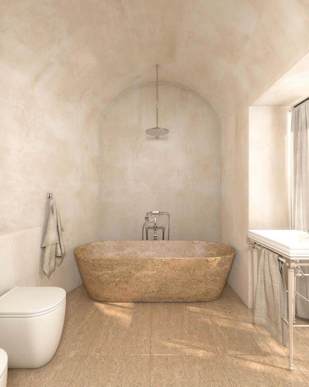 MT DOMAINEさんのインスタグラム写真 - (MT DOMAINEInstagram)「A dream bath setup if we've ever seen one. #SelfCareSunday 📸: @studioandrewtrotter」11月15日 23時29分 - mydomaine