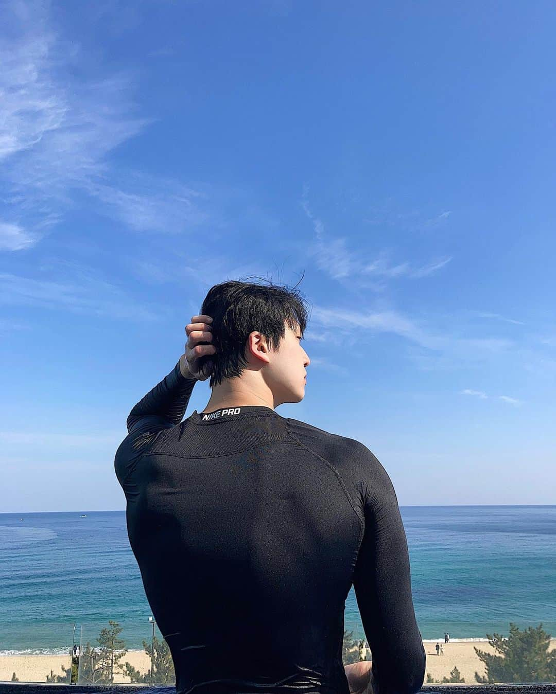 キム・カンミンさんのインスタグラム写真 - (キム・カンミンInstagram)「Paradise 🌊💙」11月15日 23時36分 - kangmeen