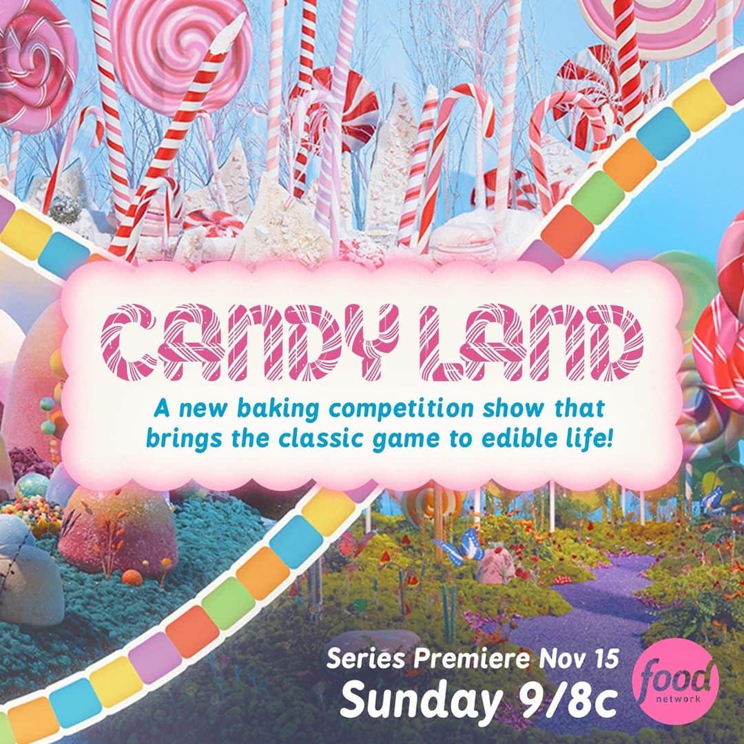 Hasbroさんのインスタグラム写真 - (HasbroInstagram)「Watch Candy Land, the baking competition TV show inspired by this classic game premiering tonight on @FoodNetwork at 9/8pm central #Candyland」11月16日 0時00分 - hasbro