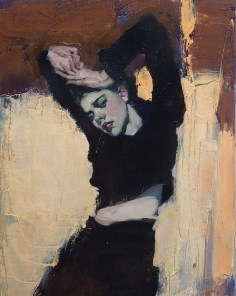 イ・チョンアさんのインスタグラム写真 - (イ・チョンアInstagram)「Malcolm T. Liepke   말콤 티 리픽의 그림, <희랍어 시간>의 몇 문장.  . . . . . . . . . . . . . . . . .  누구든 불러주겠어요? 택시를 잡아야해요, 안경점이 문을 닫기 전에.  내 말을 들을 수 있어요?  연한 사과향의 목욕비누 냄새가 코끝으로 끼쳐온다.  #MalcolmLiepke  #한강 #읽고담는행복 #goodnight 🌒」11月16日 0時23分 - leechungah