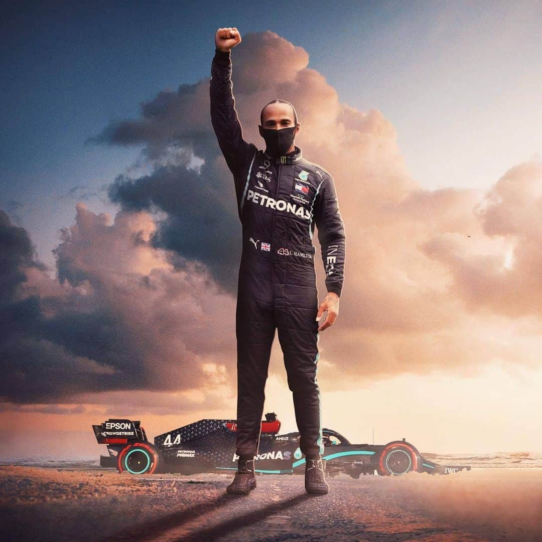 ガブリエル・ユニオンさんのインスタグラム写真 - (ガブリエル・ユニオンInstagram)「GREATEST OF ALL TIME!!! 7x WORLD CHAMPION!!! I am so proud of my friend & fam @lewishamilton !!! Congratulations man! All the hard work, dedication and sacrifice paid off!!! 🏆🏆🏆🏆🏆🏆🏆」11月16日 1時05分 - gabunion