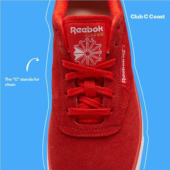 Reebok classicのインスタグラム：「Impending winter blues? Put the warm SoCal vibes right on your feet this season. #ClubC」