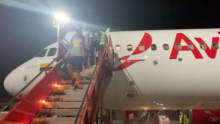 サッカー コロンビア代表チームのインスタグラム：「👋🏻 ¡Hola Ecuador!」
