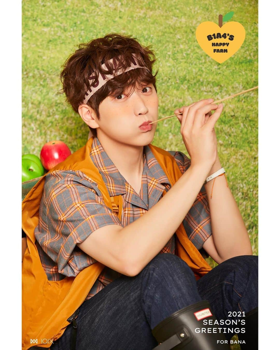 B1A4のインスタグラム：「B1A4 2021 SEASON'S GREETINGS  [B1A4'S HAPPY FARM] SANDEUL  #B1A4 #B1A4_HAPPYFARM #SANDEUL」