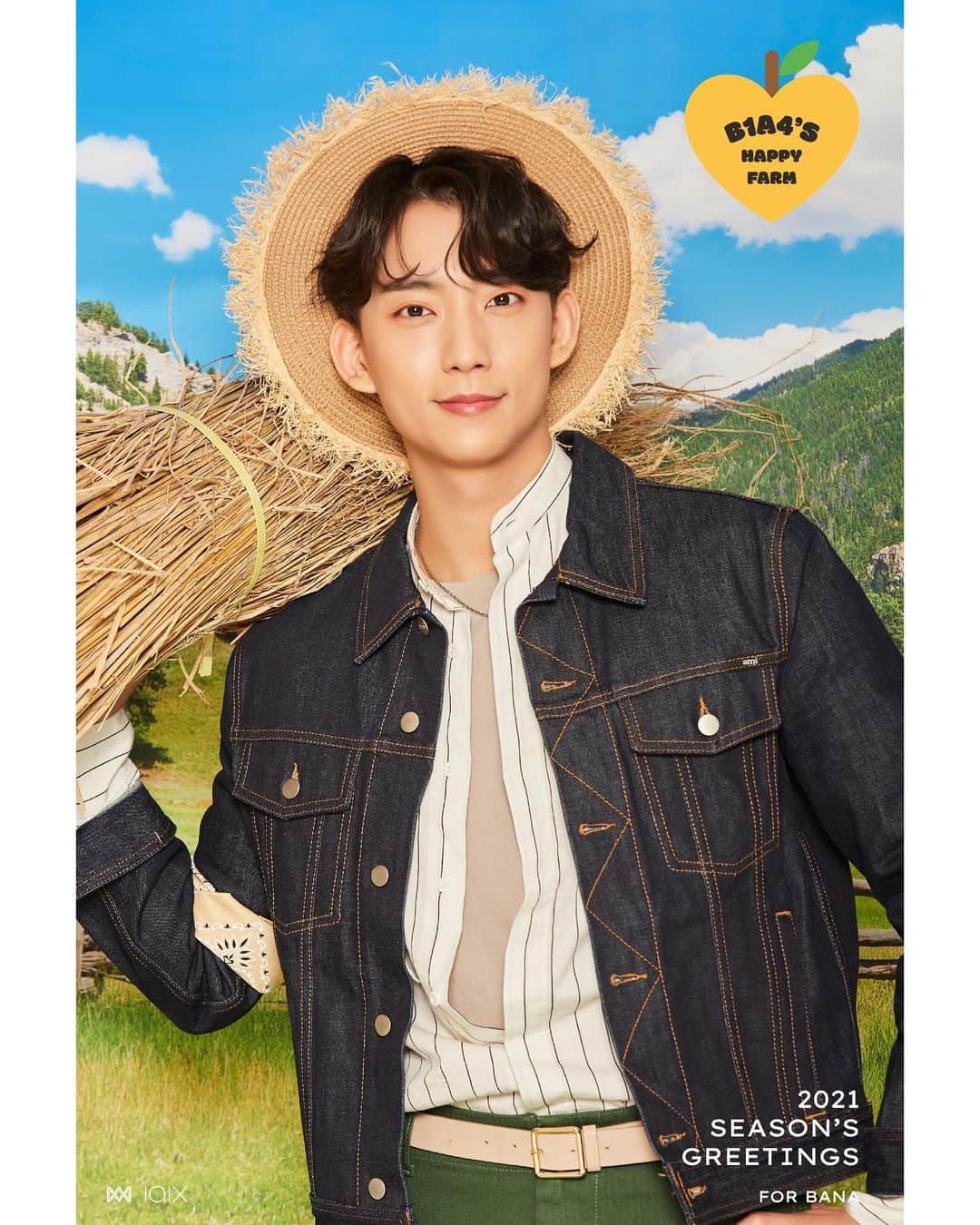 B1A4のインスタグラム：「B1A4 2021 SEASON'S GREETINGS  [B1A4'S HAPPY FARM] GONGCHAN  #B1A4 #B1A4_HAPPYFARM #GONGCHAN」