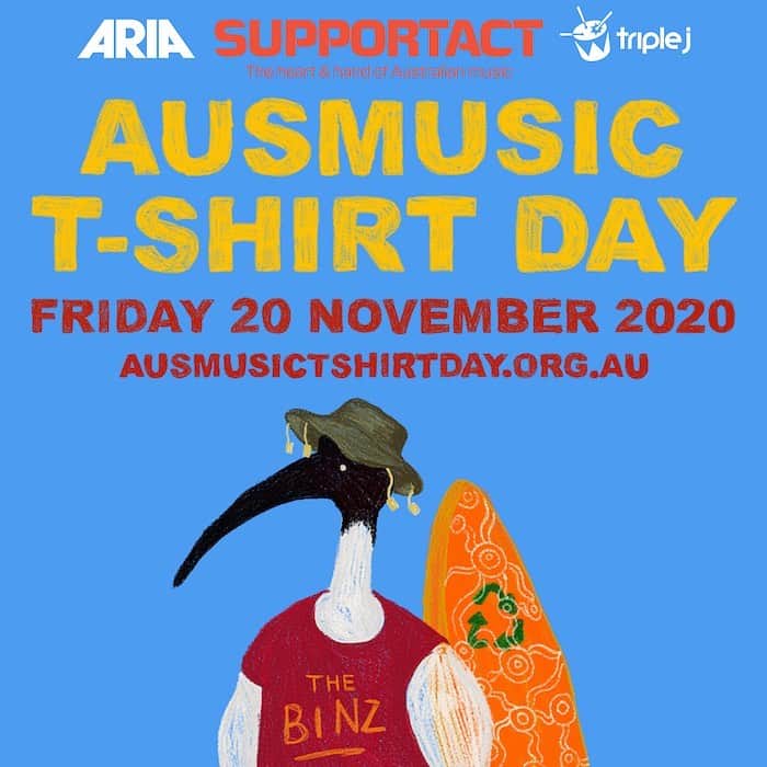 コートニー・バーネットのインスタグラム：「CB shirts 4 sale #ausmusictshirtday @supportact」