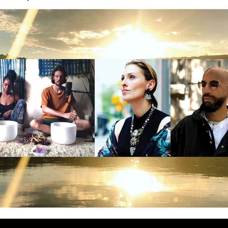 ルル フロストのインスタグラム：「Hi!  Quick notice: please JOIN ME tomorrow to kick off @nycjewelryweek with a soul-soothing meditation and sound bath by @eno.onu @mikomyco @_runchildrun followed by a discussion on Spirituality in Jewelry with @simonalcantara 🔮 it's going to be very beautiful, it's free, and will relax you.  Monday 10:45am - 11:30am EST.  Looking forward to seeing you in a Zoom box ;) Link in bio  Xoxo Lu」