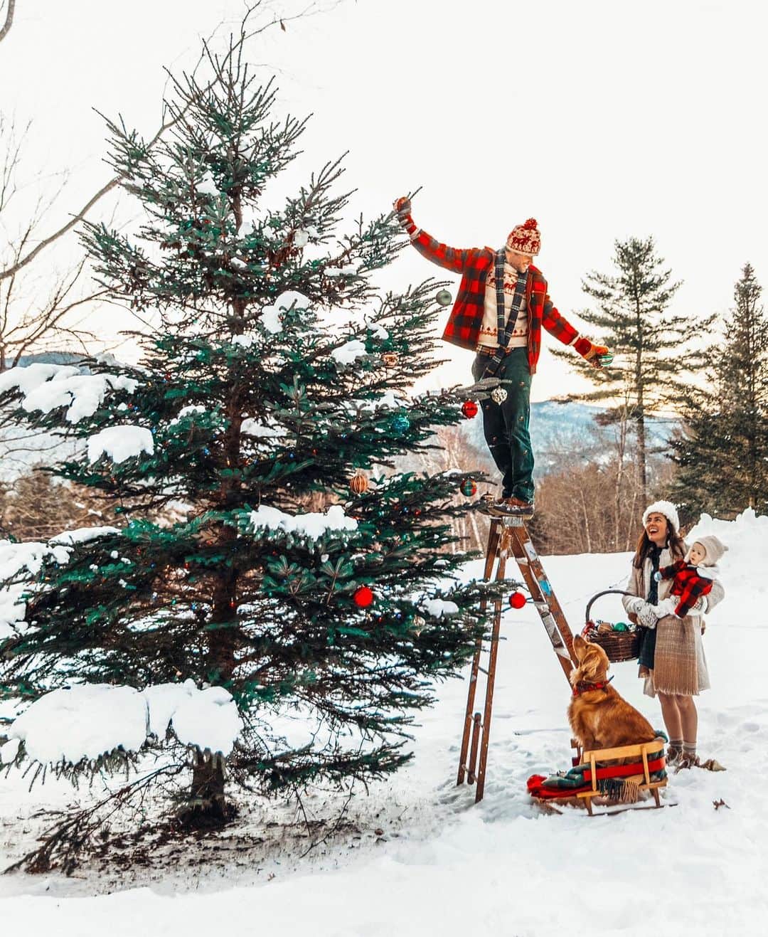 FOLKのインスタグラム：「ORDER THE CHRISTMAS ISSUE! Tonight we’re doing the final little edits and additions to the Christmas issue of @folkmagazine. Tomorrow morning it heads to MN to our printer! Here’s a final little glimpse into this very special and festive issue. Go to www.folkgeneral.com ASAP to pre-order your copy. This issue is a keeper!」