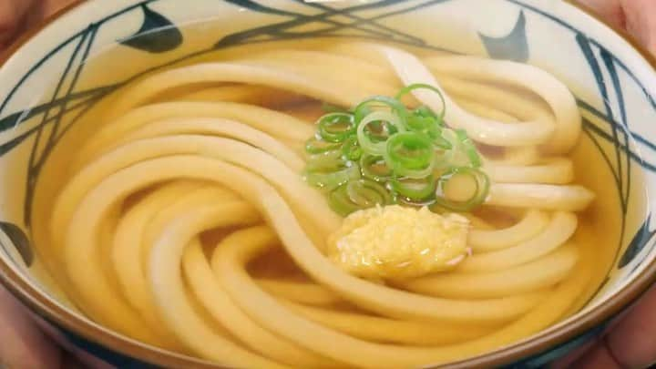 清野菜名のインスタグラム：「「丸亀製麺」新CM本日よりOAスタートです🤤 是非店頭にお越しください🙏」